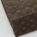 LOUIS VUITTON Monogram Sac Plat Hand Bag M51140 LV Auth 141315-14
