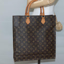 LOUIS VUITTON Monogram Sac Plat Hand Bag M51140 LV Auth 141315-19
