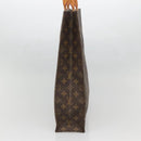 LOUIS VUITTON Monogram Sac Plat Hand Bag M51140 LV Auth 141315-3
