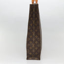 LOUIS VUITTON Monogram Sac Plat Hand Bag M51140 LV Auth 141315-4