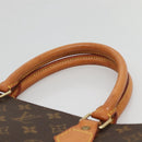LOUIS VUITTON Monogram Sac Plat Hand Bag M51140 LV Auth 141315-8