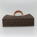 LOUIS VUITTON Monogram Sac Plat Hand Bag M51140 LV Auth 141315-5