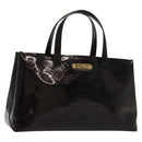 LOUIS VUITTON Monogram Vernis Wilshire PM Hand Bag Amarante M93641 Auth 141320-1