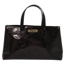 LOUIS VUITTON Monogram Vernis Wilshire PM Hand Bag Amarante M93641 Auth 141320-2