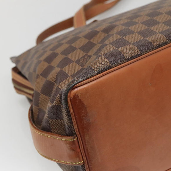 LOUIS VUITTON Damier Ebene Colombine Bag 100th anniversary N99037 LV Auth 141322