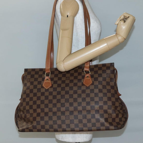 LOUIS VUITTON Damier Ebene Colombine Bag 100th anniversary N99037 LV Auth 141322