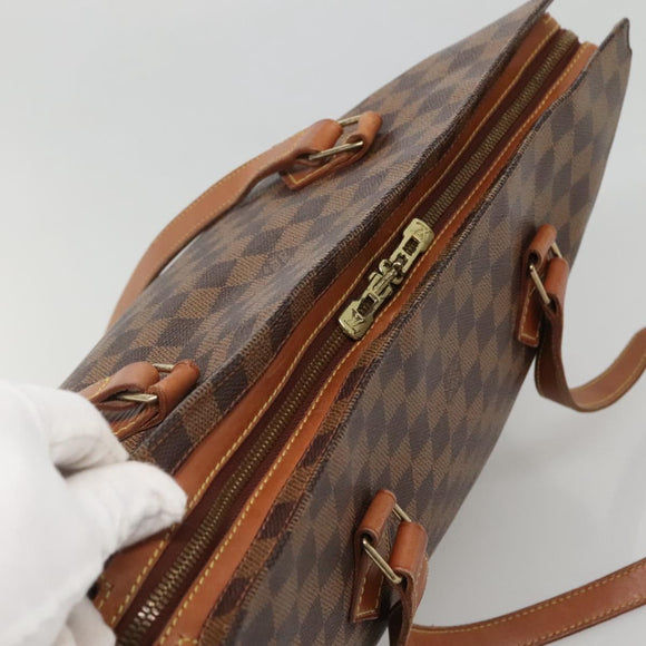 LOUIS VUITTON Damier Ebene Colombine Bag 100th anniversary N99037 LV Auth 141322