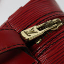 LOUIS VUITTON Epi Jeune Fille MM Shoulder Bag Red M52157 LV Auth 141329A-8