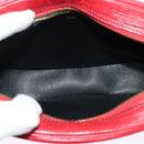 LOUIS VUITTON Epi Jeune Fille MM Shoulder Bag Red M52157 LV Auth 141329A-9