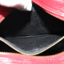 LOUIS VUITTON Epi Jeune Fille MM Shoulder Bag Red M52157 LV Auth 141329-10