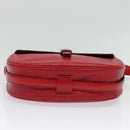 LOUIS VUITTON Epi Jeune Fille MM Shoulder Bag Red M52157 LV Auth 141329-5