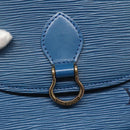 LOUIS VUITTON Epi Saint Cloud PM Shoulder Bag Blue M52195 LV Auth 141330-19