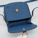 LOUIS VUITTON Epi Saint Cloud PM Shoulder Bag Blue M52195 LV Auth 141330-20