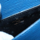 LOUIS VUITTON Epi Saint Cloud PM Shoulder Bag Blue M52195 LV Auth 141330-22