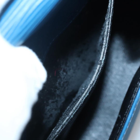 LOUIS VUITTON Epi Saint Cloud PM Shoulder Bag Blue M52195 LV Auth 141330