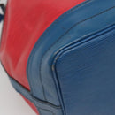 LOUIS VUITTON Epi Noe Shoulder Bag Bicolor Red Blue M44084 LV Auth 141333-17