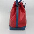 LOUIS VUITTON Epi Noe Shoulder Bag Bicolor Red Blue M44084 LV Auth 141333-3