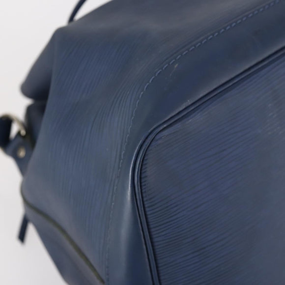 LOUIS VUITTON Epi Petit Noe Shoulder Bag Myrtille M5901G LV Auth 141334