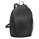 LOUIS VUITTON Epi Mabillon Backpack Black M52232 LV Auth 141335-1