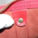 LOUIS VUITTON Epi Keepall 50 Boston Bag Red M42967 LV Auth 141337-21