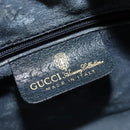 GUCCI GG Supreme Sherry Line Shoulder Bag PVC Navy Gold 001 4071 5 Auth 141349-18