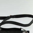 GUCCI GG Canvas Shoulder Bag Black Silver 120841 Auth 141350-8