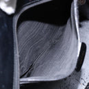 GUCCI Shoulder Bag Enamel Black Gold 001 1448 1814 Auth 141355-20