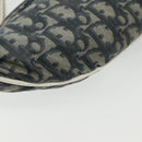 Christian Dior Trotter Canvas Waist bag Nylon Navy Silver Auth 141356-12