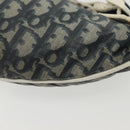 Christian Dior Trotter Canvas Waist bag Nylon Navy Silver Auth 141356-13