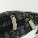 Christian Dior Trotter Canvas Waist bag Nylon Navy Silver Auth 141356-15