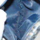 Christian Dior Trotter Canvas Waist bag Nylon Navy Silver Auth 141356-17