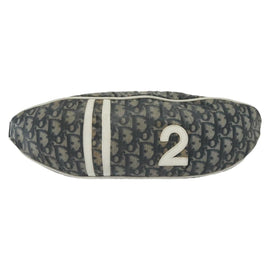 Christian Dior Trotter Canvas Waist bag Nylon Navy Silver Auth 141356 - 0