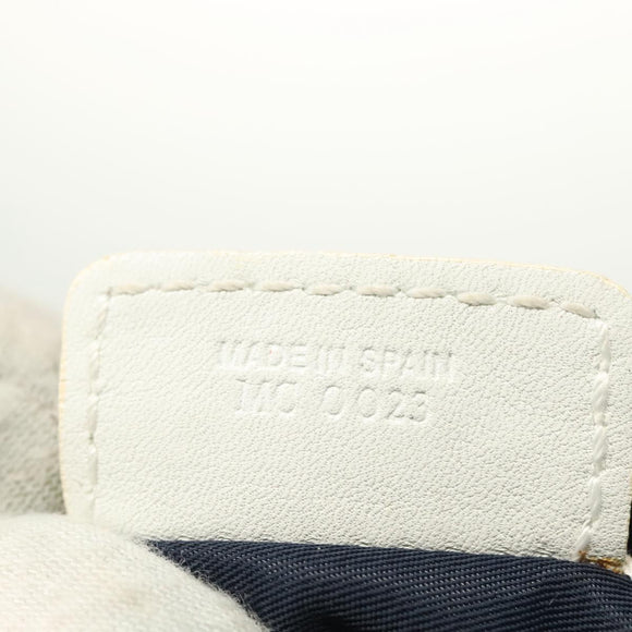 Christian Dior Trotter Canvas Waist bag Nylon Navy Silver Auth 141356A