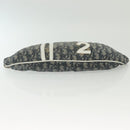 Christian Dior Trotter Canvas Waist bag Nylon Navy Silver Auth 141356A-5