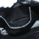 PRADA Hand Bag Canvas Black Auth 141361-19