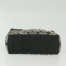 PRADA Hand Bag Canvas Black Auth 141361-5