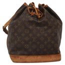 LOUIS VUITTON Monogram Noe Shoulder Bag M42224 LV Auth 141364-1