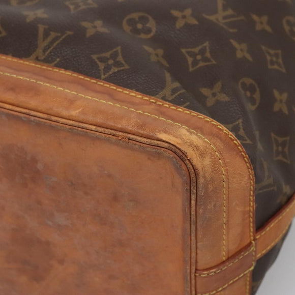 LOUIS VUITTON Monogram Noe Shoulder Bag M42224 LV Auth 141364