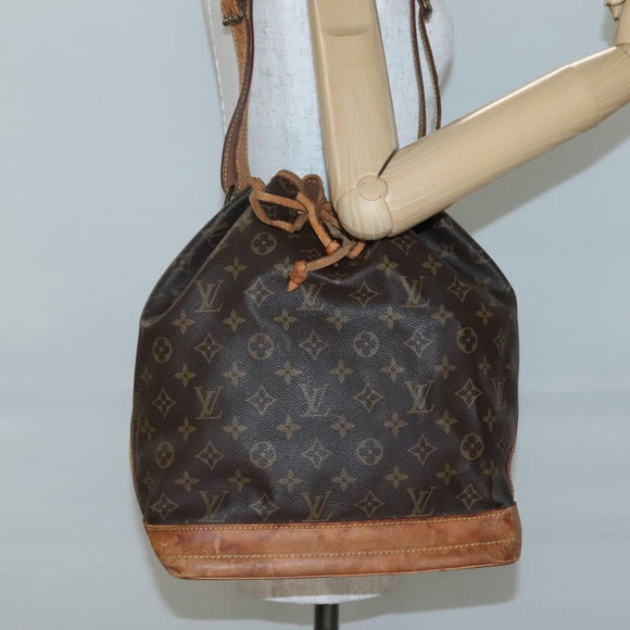 LOUIS VUITTON Monogram Noe Shoulder Bag M42224 LV Auth 141364