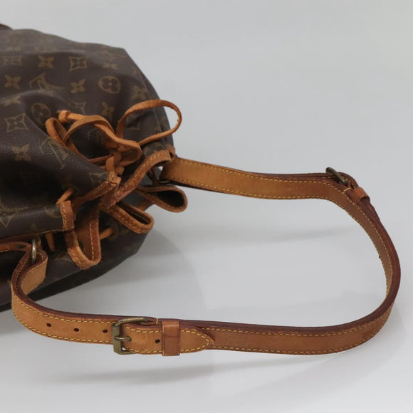 LOUIS VUITTON Monogram Noe Shoulder Bag M42224 LV Auth 141364
