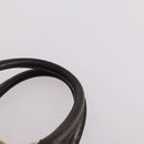 Christian Dior Trotter Canvas Boston Bag Brown Gold Auth 141365-9