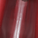 CARTIER Must Line Bag Leather Suede 5Set Bordeaux Auth 141369-29