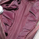 CARTIER Must Line Bag Leather 4Set Bordeaux Auth 141370-13