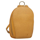 LOUIS VUITTON Epi Mabillon Backpack Yellow M52239 LV Auth 141386-1