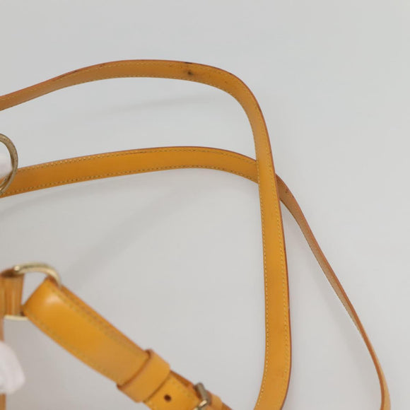 LOUIS VUITTON Epi Mabillon Backpack Yellow M52239 LV Auth 141386