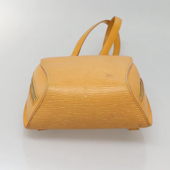 LOUIS VUITTON Epi Mabillon Backpack Yellow M52239 LV Auth 141386
