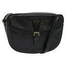 LOUIS VUITTON Epi Jeune Fille MM Shoulder Bag Black M52152 LV Auth 141387-1