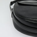 LOUIS VUITTON Epi Jeune Fille MM Shoulder Bag Black M52152 LV Auth 141387-14