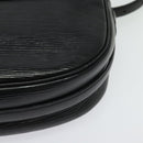 LOUIS VUITTON Epi Jeune Fille MM Shoulder Bag Black M52152 LV Auth 141387-15
