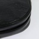 LOUIS VUITTON Epi Jeune Fille MM Shoulder Bag Black M52152 LV Auth 141387-17